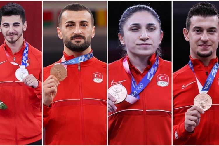 Tokyo 2020'de karatede en &ccedil;ok podyum sevincini T&uuml;rkiye yaşadı