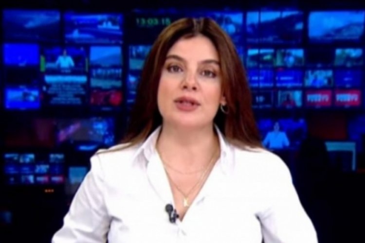 Haber sunucusu bu s&ouml;zler karşısında &ccedil;ileden &ccedil;ıktı