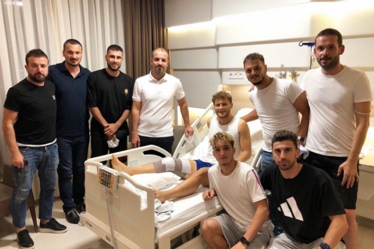 Bursaspor'da Ramazan Keskin ameliyat oldu