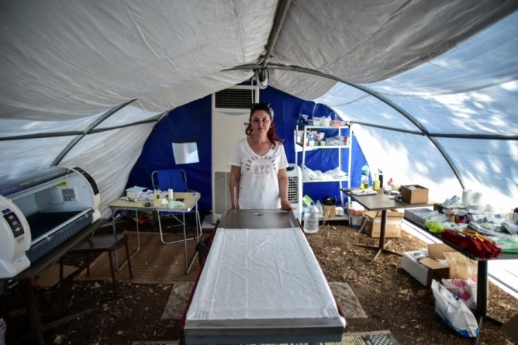 Marmaris'te yangında zarar g&ouml;ren hayvanların tedavisi tamamlandı