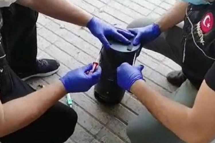 Denizli'de uyuşturucuyu saklama y&ouml;ntemi şaşkına &ccedil;evirdi