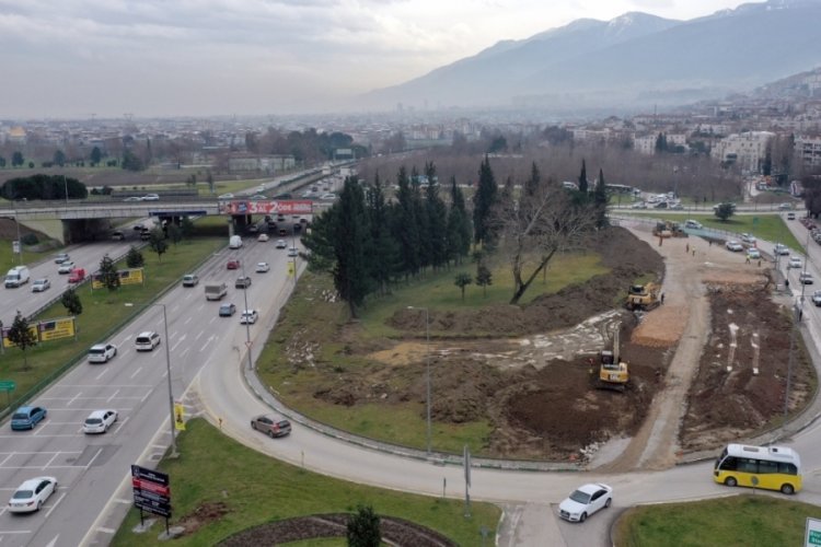 Bursa Acemler'de trafik d&uuml;zenlemesi