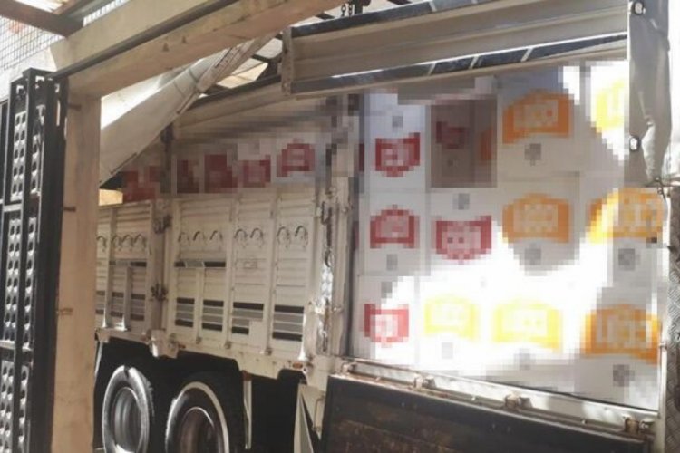 Hatay'da 3 milyonluk ka&ccedil;ak makaron operasyonu!