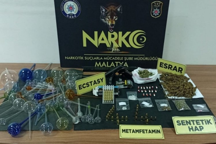 Malatya'da uyuşturucu ticaretine 1 tutuklama!
