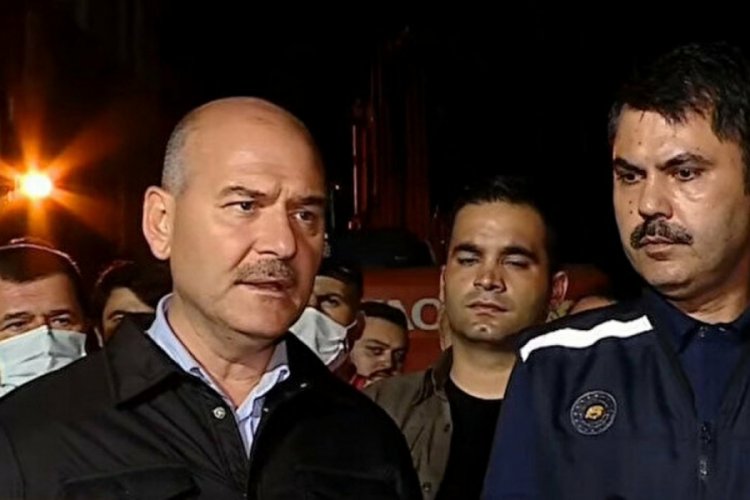 Bakan Soylu'dan sel b&ouml;lgesinde a&ccedil;ıklama: G&ouml;rd&uuml;ğ&uuml;m en ağır sel felaketi burada
