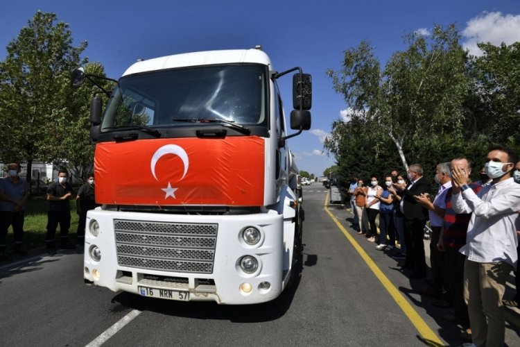 Alev kahramanları Bursa'da alkışlarla karşılandı