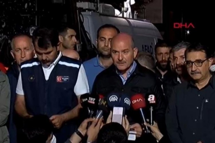 Bakanlar, afet b&ouml;lgesinden &ouml;nemli a&ccedil;ıklamalarda bulundu