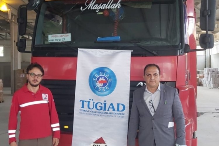 Bursa T&Uuml;GİAD'dan Karadeniz'e b&uuml;y&uuml;k yardım