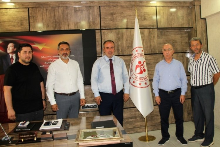 M&Uuml;SİAD Bursa'dan Gen&ccedil;lik ve Spor İl M&uuml;d&uuml;r&uuml;ğ&uuml;'ne ziyaret