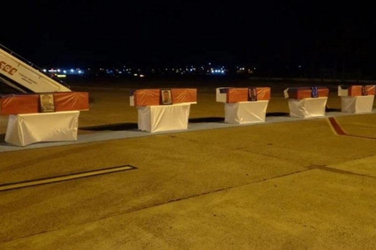 U&ccedil;ak kazasında hayatını kaybedenler Rusya'ya g&ouml;nderildi