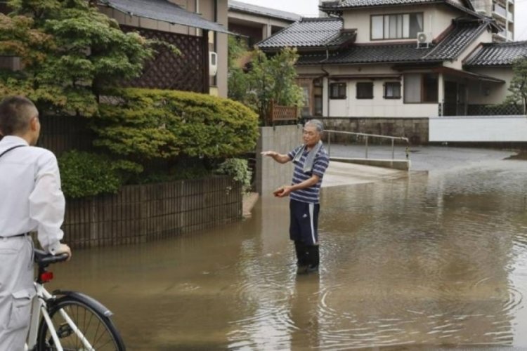 Japonya'da şiddetli yağışlarda biri &ccedil;ocuk 2 kişi hayatını kaybetti