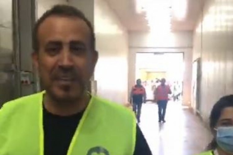 Sel b&ouml;lgesinde olan Haluk Levent takip&ccedil;ilerine seslendi!