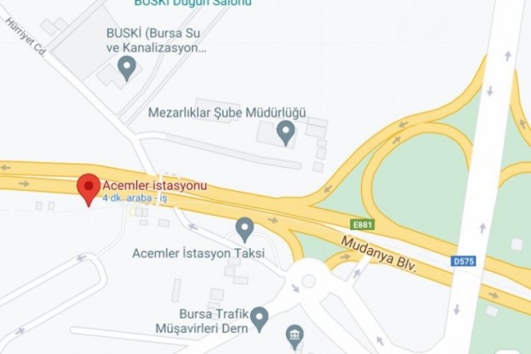 Bursa Acemler'de trafik d&uuml;zenlemesi yapılacak