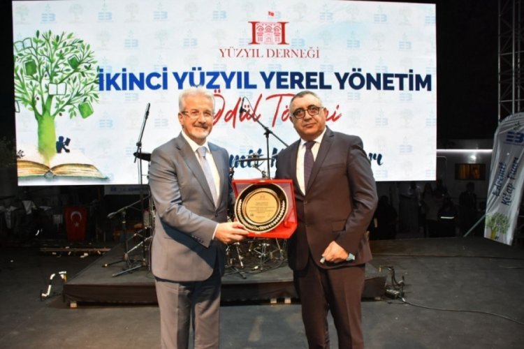 Bursa'da Engelsiz Nil&uuml;fer Projesi'ne &ouml;d&uuml;l