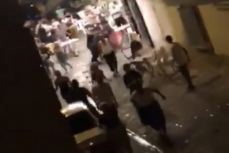 Aydın'da asker eğlencesi savaşa d&ouml;n&uuml;şt&uuml;!