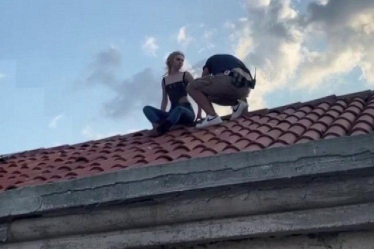 Aleyna Tilki yine şaşırttı! Bu kez Kız Kulesi'ne &ccedil;ıktı