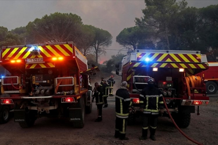 Fransa'nın Var b&ouml;lgesindeki orman yangınında bir kişi yaşamını yitirdi