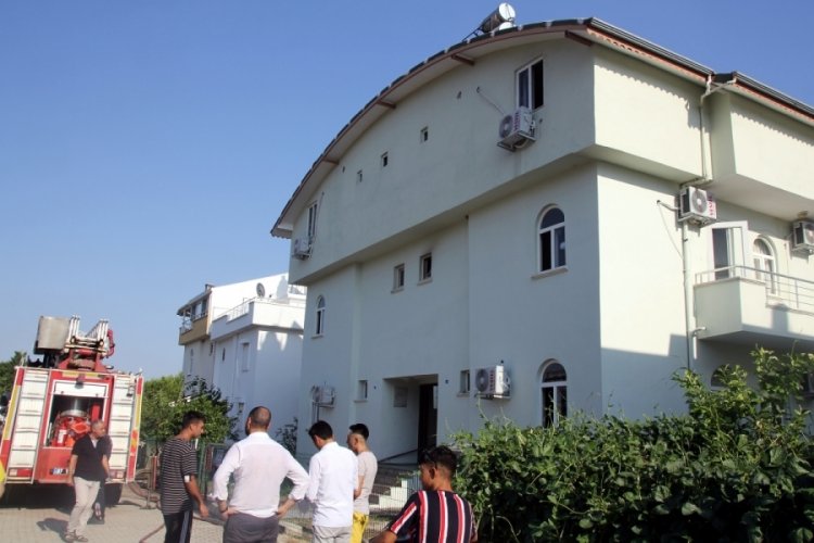 5 yıldızlı otelin lojmanında korkutan yangın