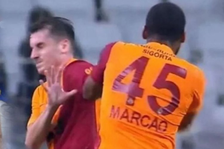 Galatasaray'da Arda Turan'dan Muslera'ya Marcao tepkisi!
