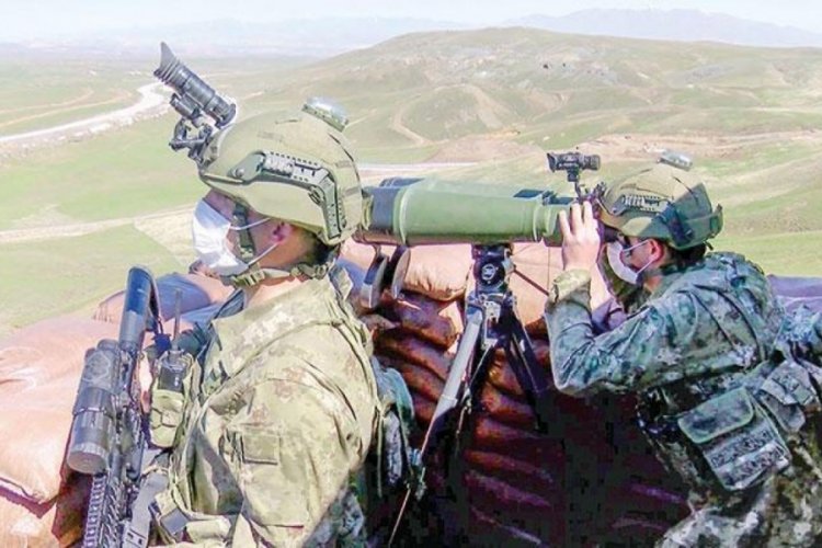 T&uuml;rkiye sınırında ka&ccedil;ak ge&ccedil;iş n&ouml;beti