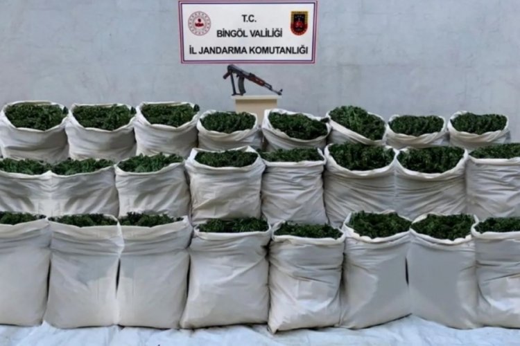 Bing&ouml;l'de uyuşturucu operasyonu: Esrar ve kenevir ele ge&ccedil;irildi
