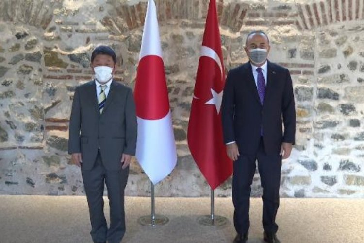 Dışişleri Bakanı &Ccedil;avuşoğlu, Japon mevkidaşı ile bir araya geldi