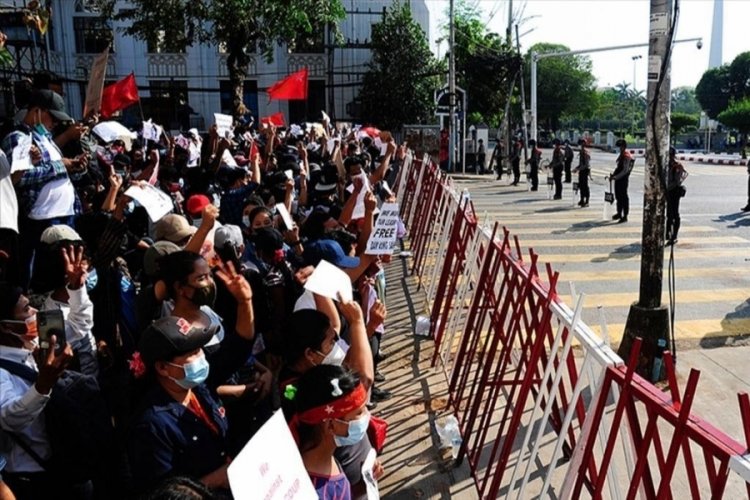 Myanmar'da darbe karşıtı silahlı grup mayınlı tuzakla ordudan 50 kişi &ouml;ld&uuml;r&uuml;ld&uuml;ğ&uuml;n&uuml; a&ccedil;ıkladı