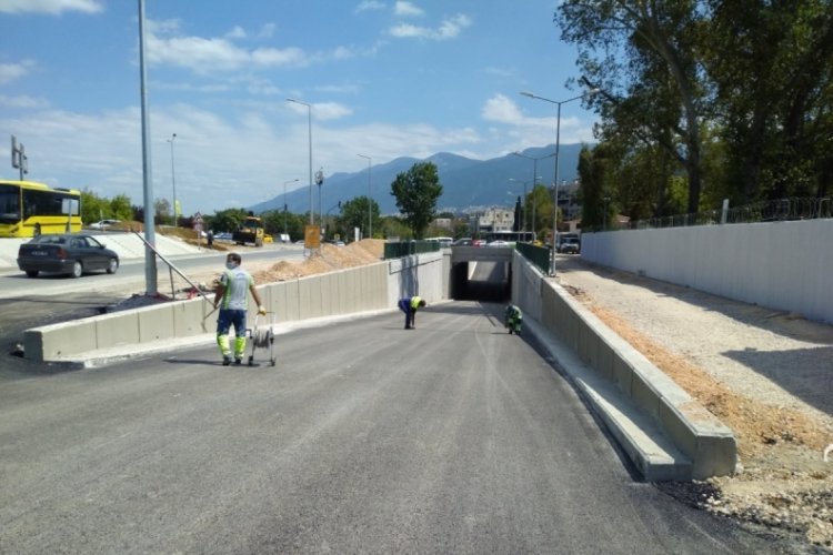 Bursa Acemler'deki alt ge&ccedil;itte &ccedil;alışmalar tamamlandı!