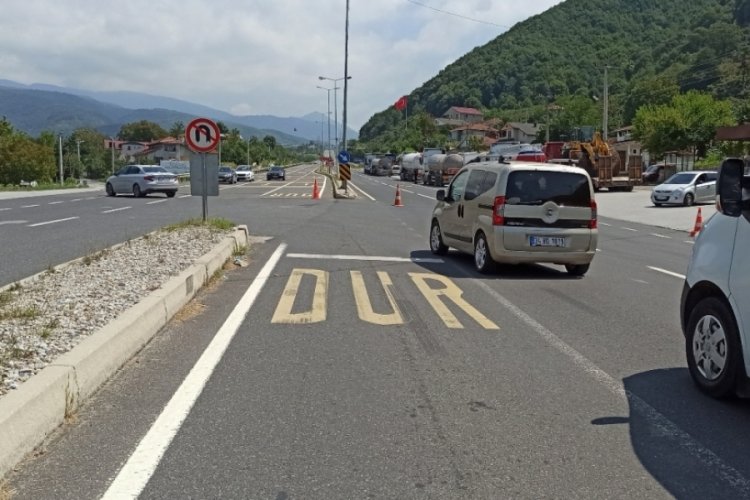 Dev baraj kapakları yola kaydı, Bolu dağı trafiğe kapandı