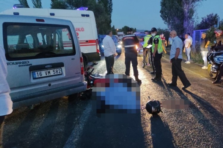 Bursa Orhangazi'de ölümlü kaza!