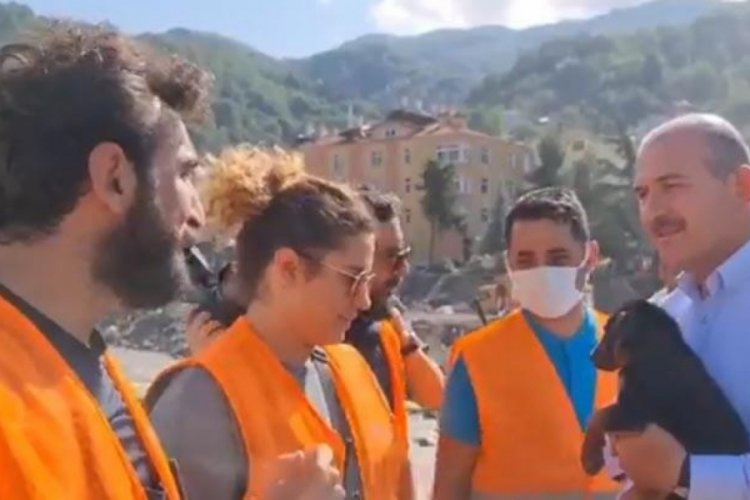 Bakan Soylu, kuyudan kurtarılan köpeğe �Bozkurt� ismini verdi Güncel