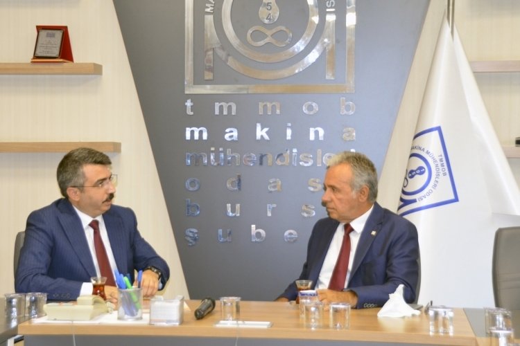 Yıldırım Belediyesi'nden TMMOB MMO Bursa'ya ziyaret
