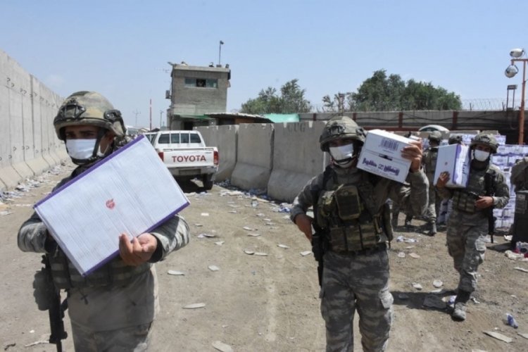 T&uuml;rk askeri, Afganistan'da &ccedil;alışmalarını s&uuml;rd&uuml;r&uuml;yor
