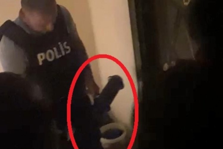 Bursa'da hırsızlık ş&uuml;phelisi, kapısı ko&ccedil;başıyla kırılan evde yakalandı