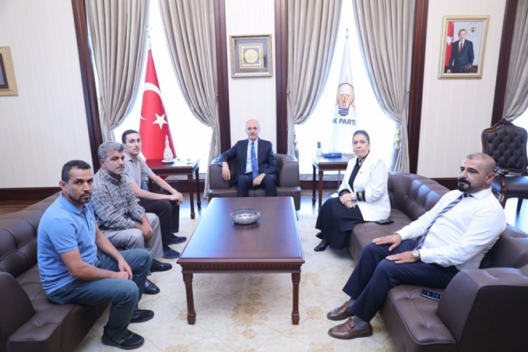 Numan Kurtulmuş, Diyarbakırlı Babalar ile g&ouml;r&uuml;şt&uuml;
