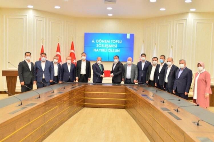 Bakan Vedat Bilgin: 6'ncı D&ouml;nem Toplu S&ouml;zleşmemizi az &ouml;nce imzaladık