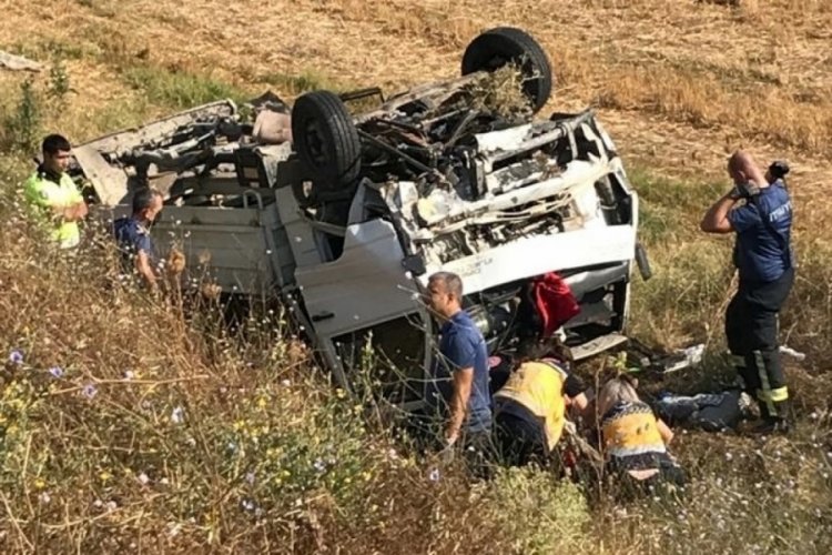 Edirne'de facia gibi kaza! Bir aile yok oldu