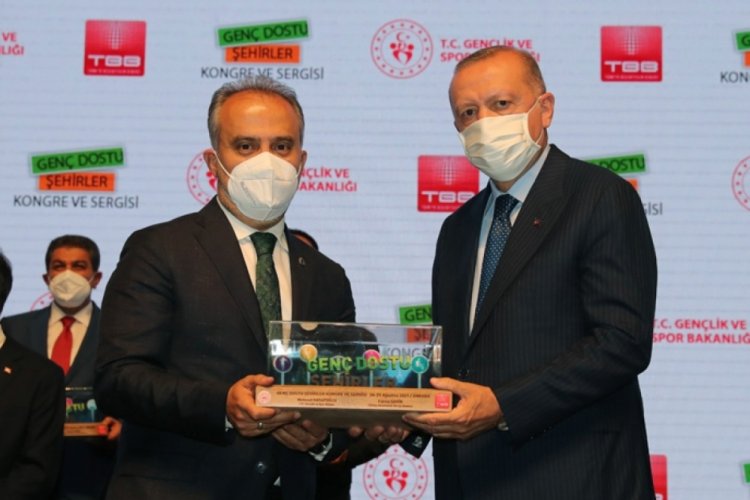 Bursa, 'Genç Dostu Şehirler Kongresi'nde ödüle değer görüldü
