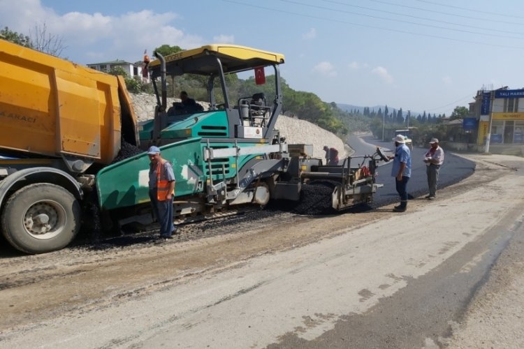 Bursa İznik yollarına makyaj