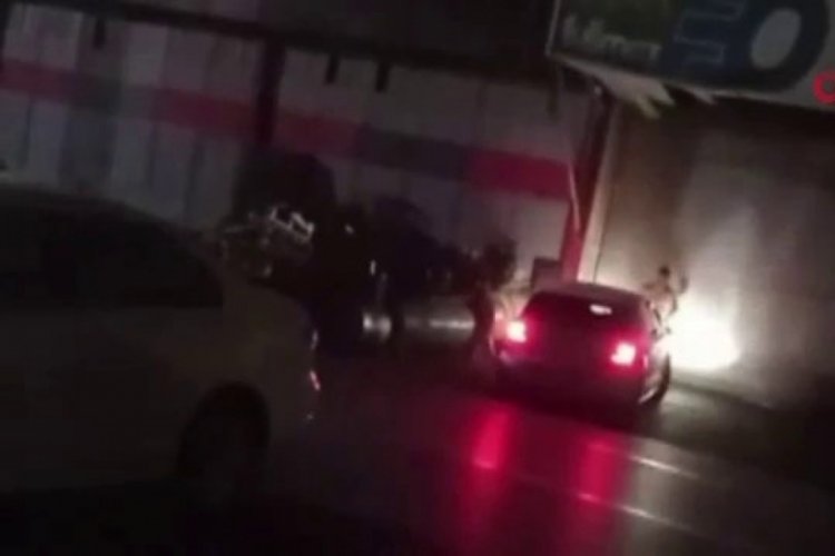 Sevgilisiyle tartışınca arabayla ezmeye kalkıştı