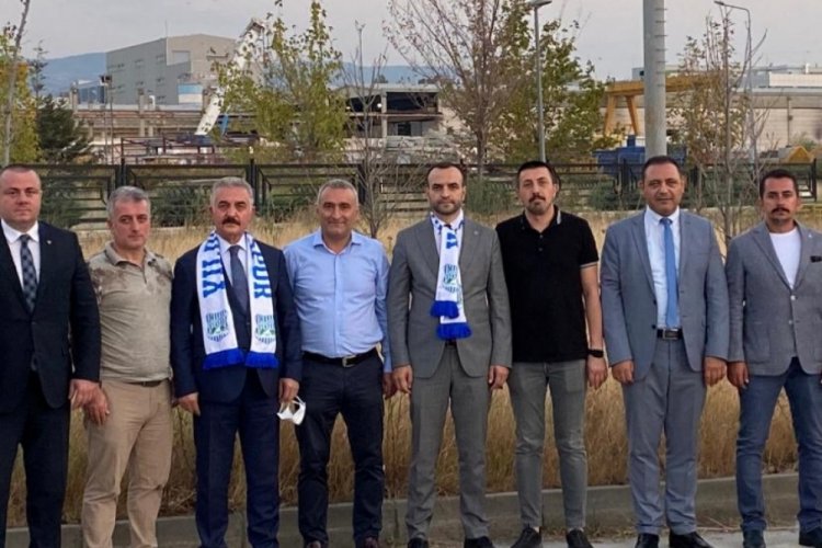 Bursa Milletvekili B&uuml;y&uuml;kataman'dan Yıldırımspor'a ziyaret