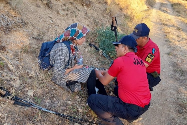 Dağlık alanda kaybolan kız bulundu