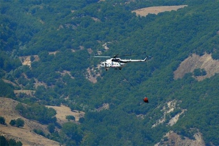 Tunceli'de orman yangını kontrol altında