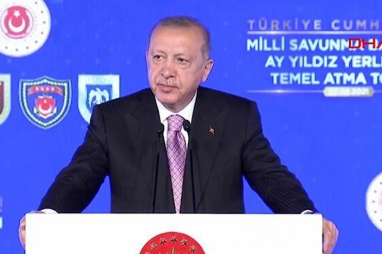 Cumhurbaşkanı Erdoğan: Amacımız 100. yılda bu projeyi tamamlamak