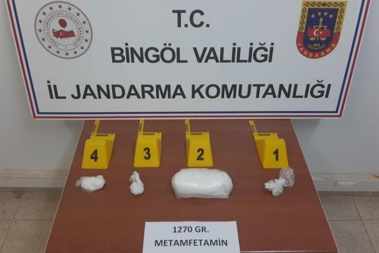 Bing&ouml;l'de 500 bin lira değerinde uyuşturucu ele ge&ccedil;irildi