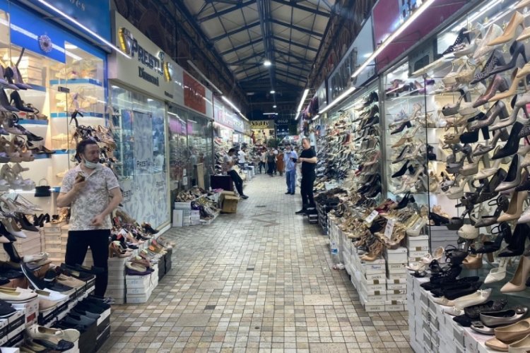 Bursa'da Ayakkabıcılar Çarşısı esnafı dertli! (ÖZEL HABER)
