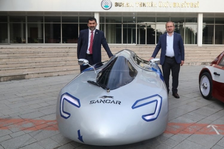 TEKNOFEST'te yarışacak elektrikli ara&ccedil;lar Bursa'dan yola &ccedil;ıktı