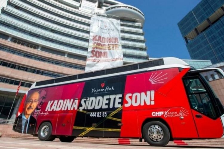 &Ccedil;anakkale'de CHP Kadın Kolları'na saldırı girişimi