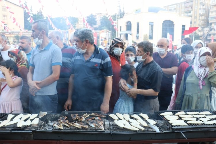 Kahramanmaraş'ta balık festivali d&uuml;zenlendi
