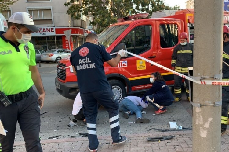 Konya'da otomobiller çarpıştı: 1 ölü, 2 yaralı